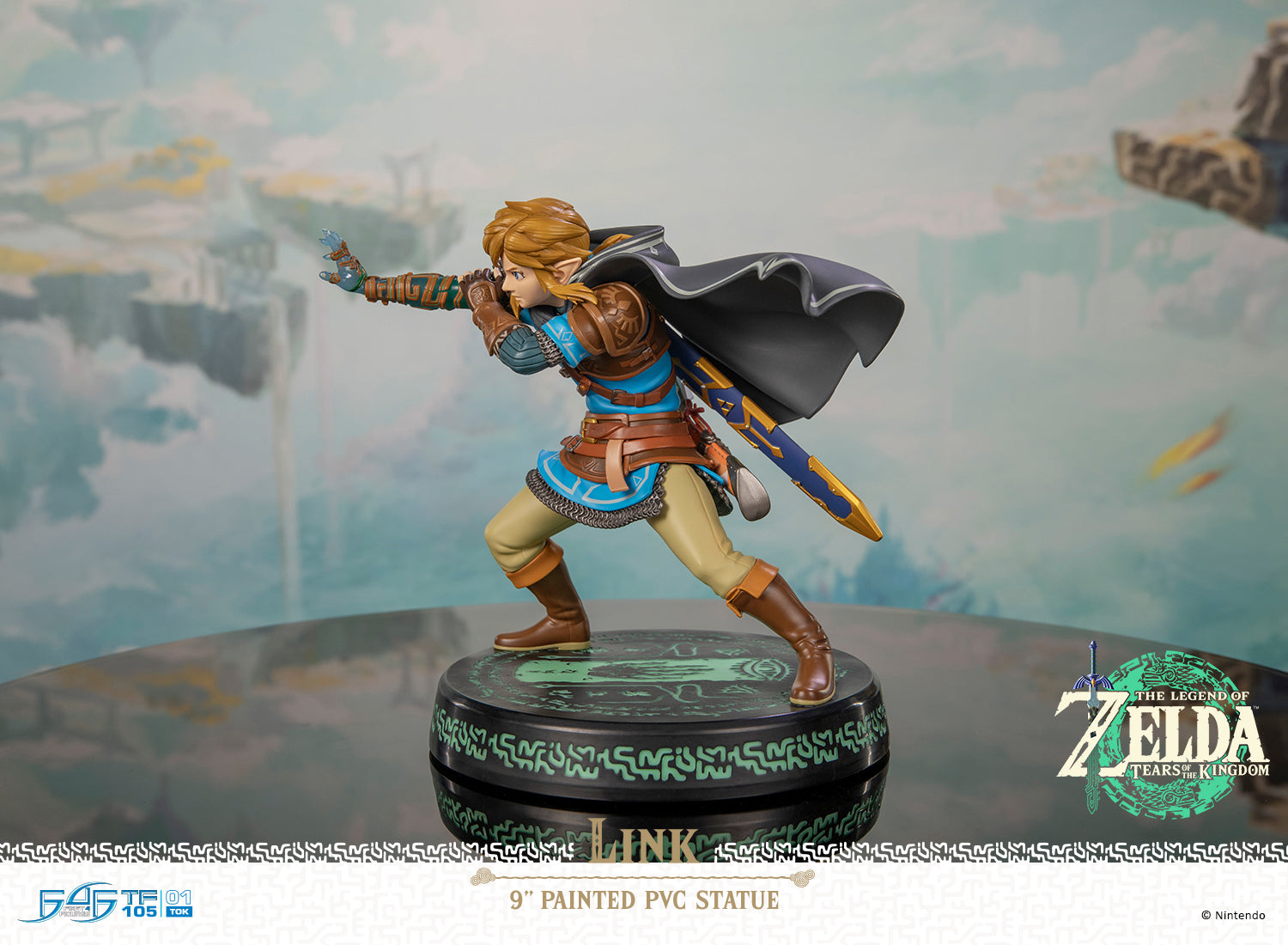 PRE-ORDER First 4 Figures - The Legend of Zelda: Tears of the Kingdom - Link 9 Inch Statue