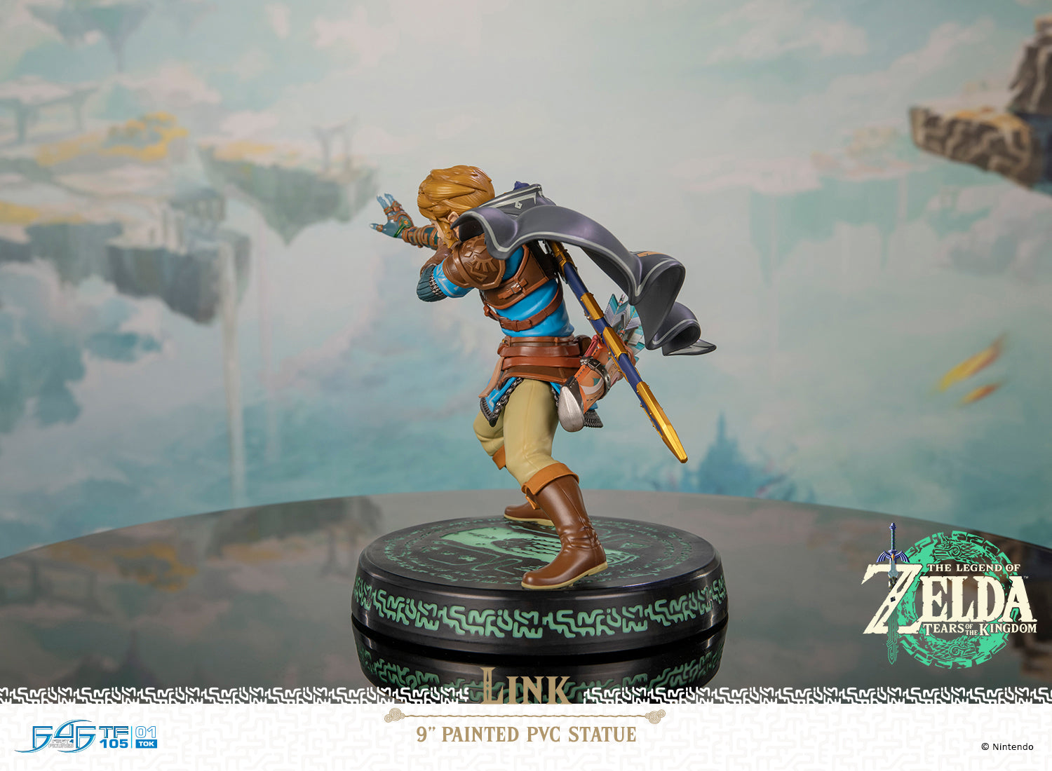 PRE-ORDER First 4 Figures - The Legend of Zelda: Tears of the Kingdom - Link 9 Inch Statue