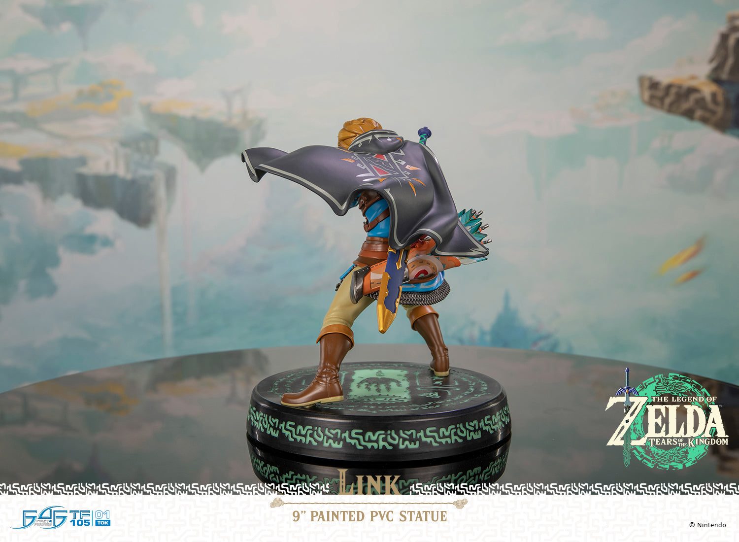 PRE-ORDER First 4 Figures - The Legend of Zelda: Tears of the Kingdom - Link 9 Inch Statue
