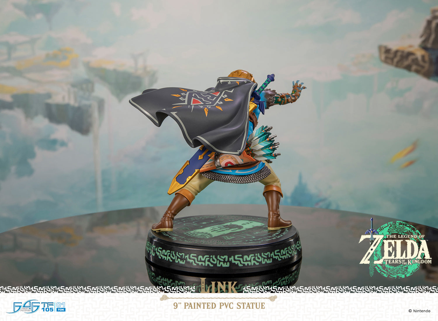 PRE-ORDER First 4 Figures - The Legend of Zelda: Tears of the Kingdom - Link 9 Inch Statue