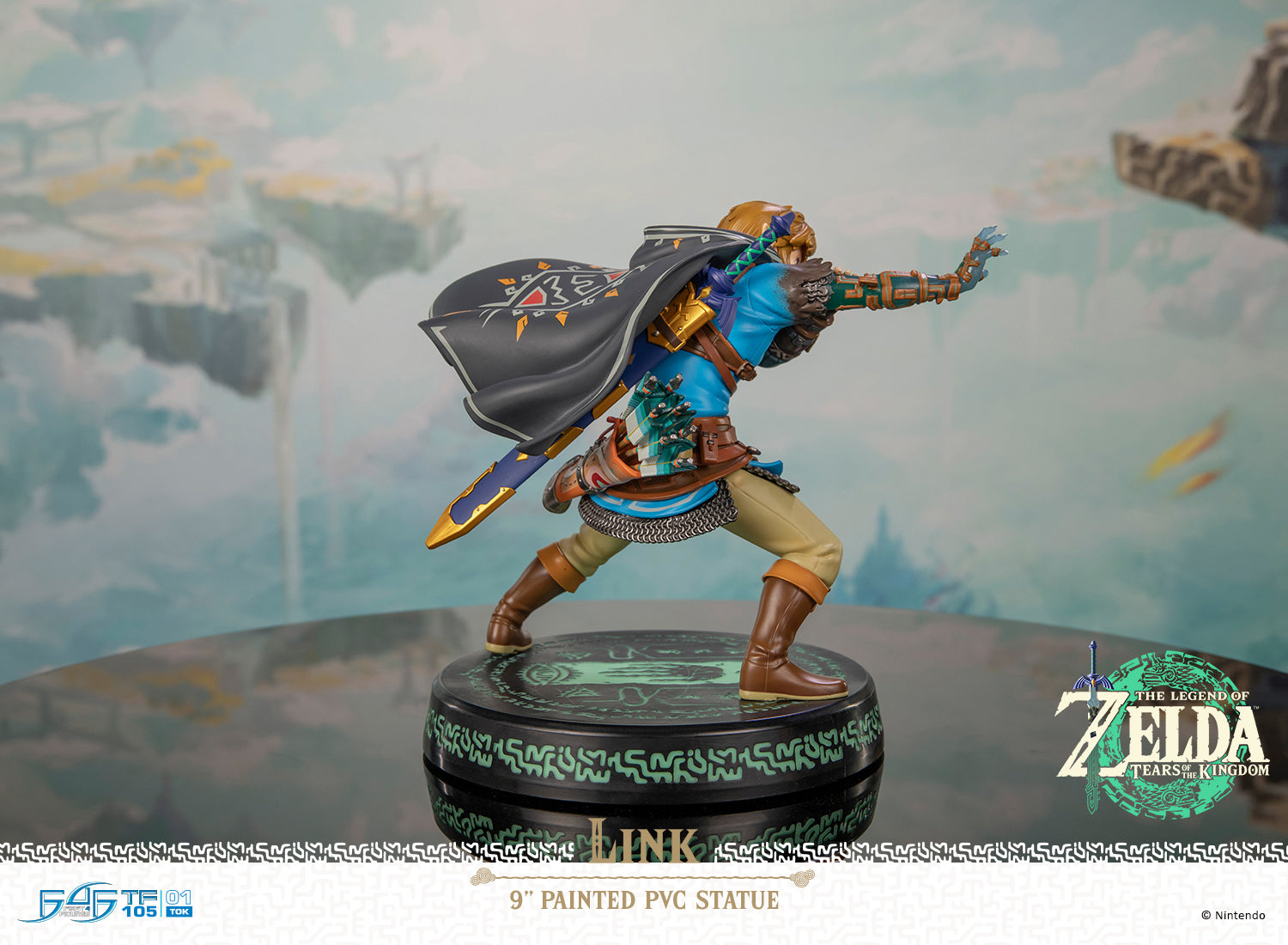 PRE-ORDER First 4 Figures - The Legend of Zelda: Tears of the Kingdom - Link 9 Inch Statue