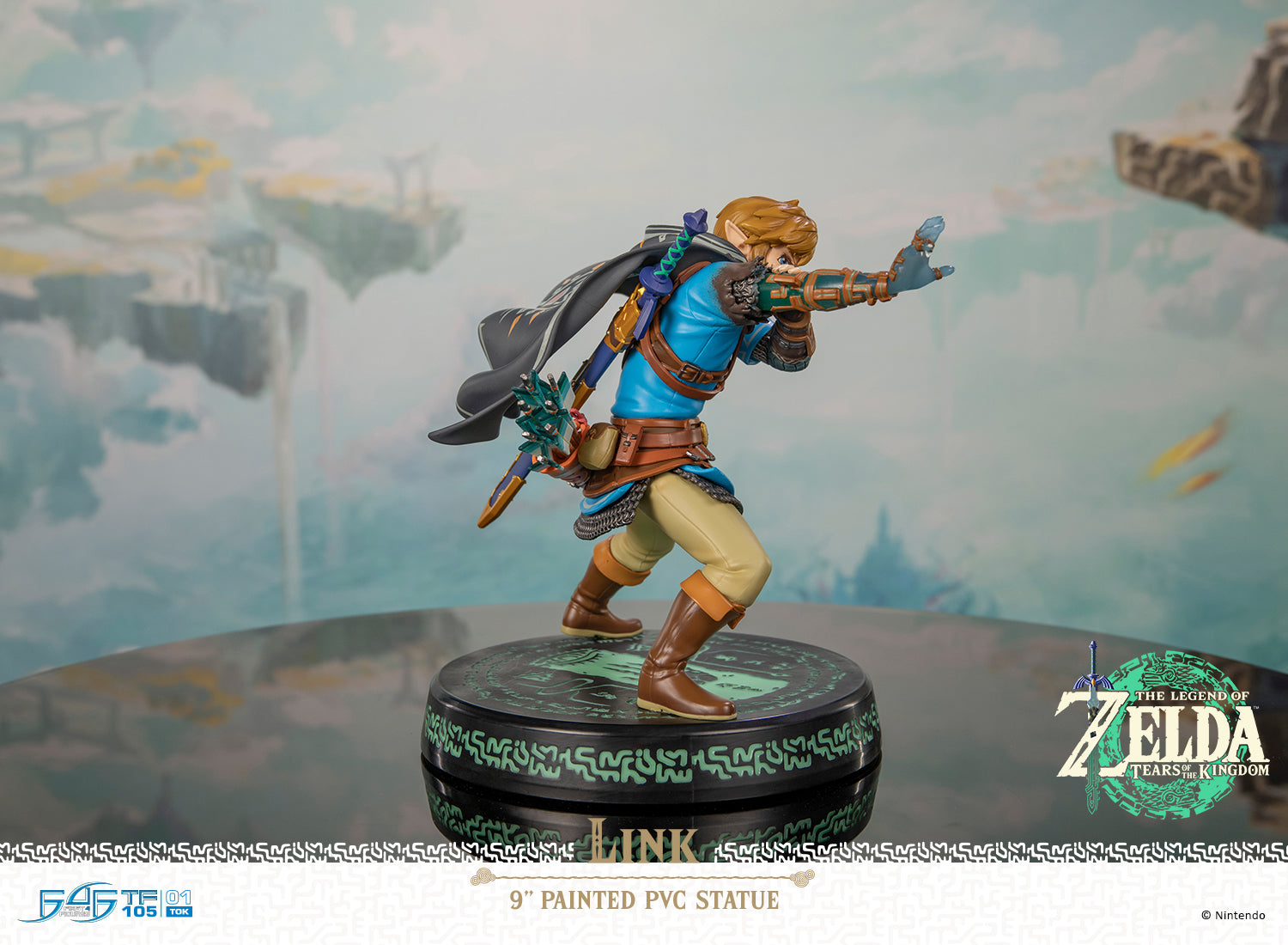 PRE-ORDER First 4 Figures - The Legend of Zelda: Tears of the Kingdom - Link 9 Inch Statue