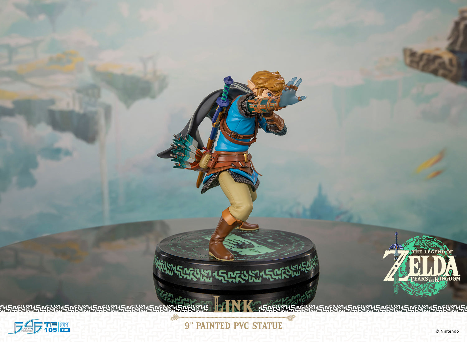 PRE-ORDER First 4 Figures - The Legend of Zelda: Tears of the Kingdom - Link 9 Inch Statue
