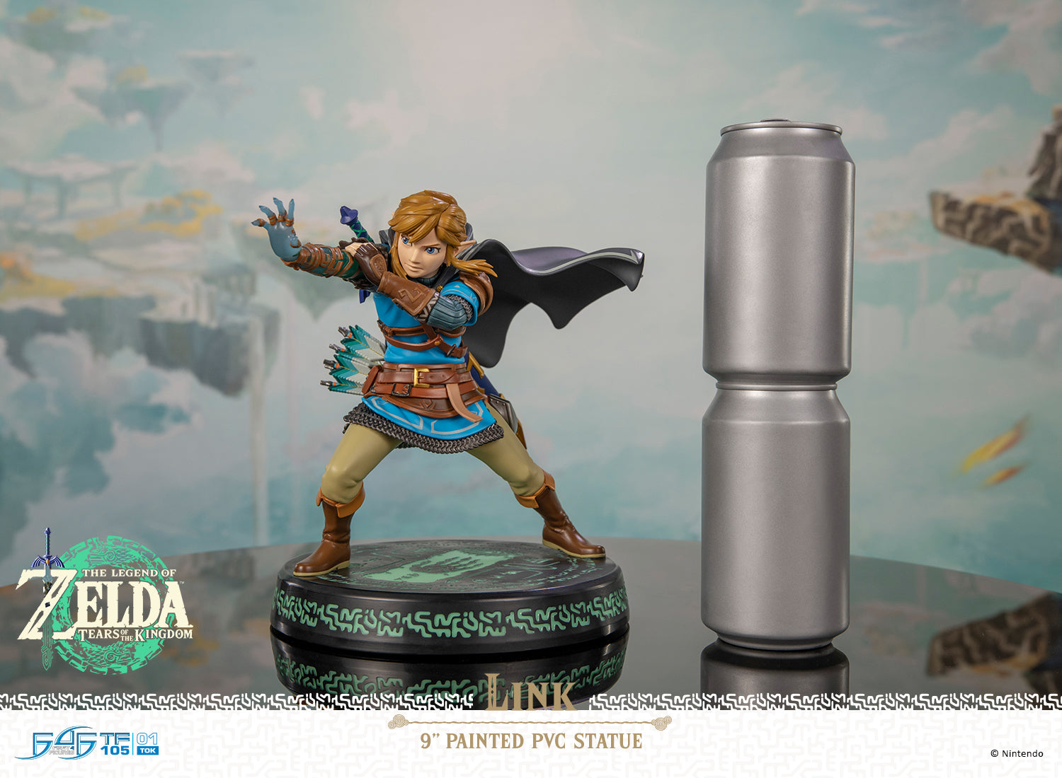 PRE-ORDER First 4 Figures - The Legend of Zelda: Tears of the Kingdom - Link 9 Inch Statue