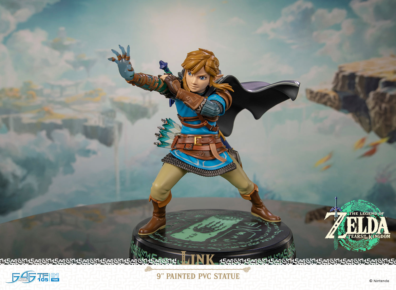 PRE-ORDER First 4 Figures - The Legend of Zelda: Tears of the Kingdom - Link 9 Inch Statue