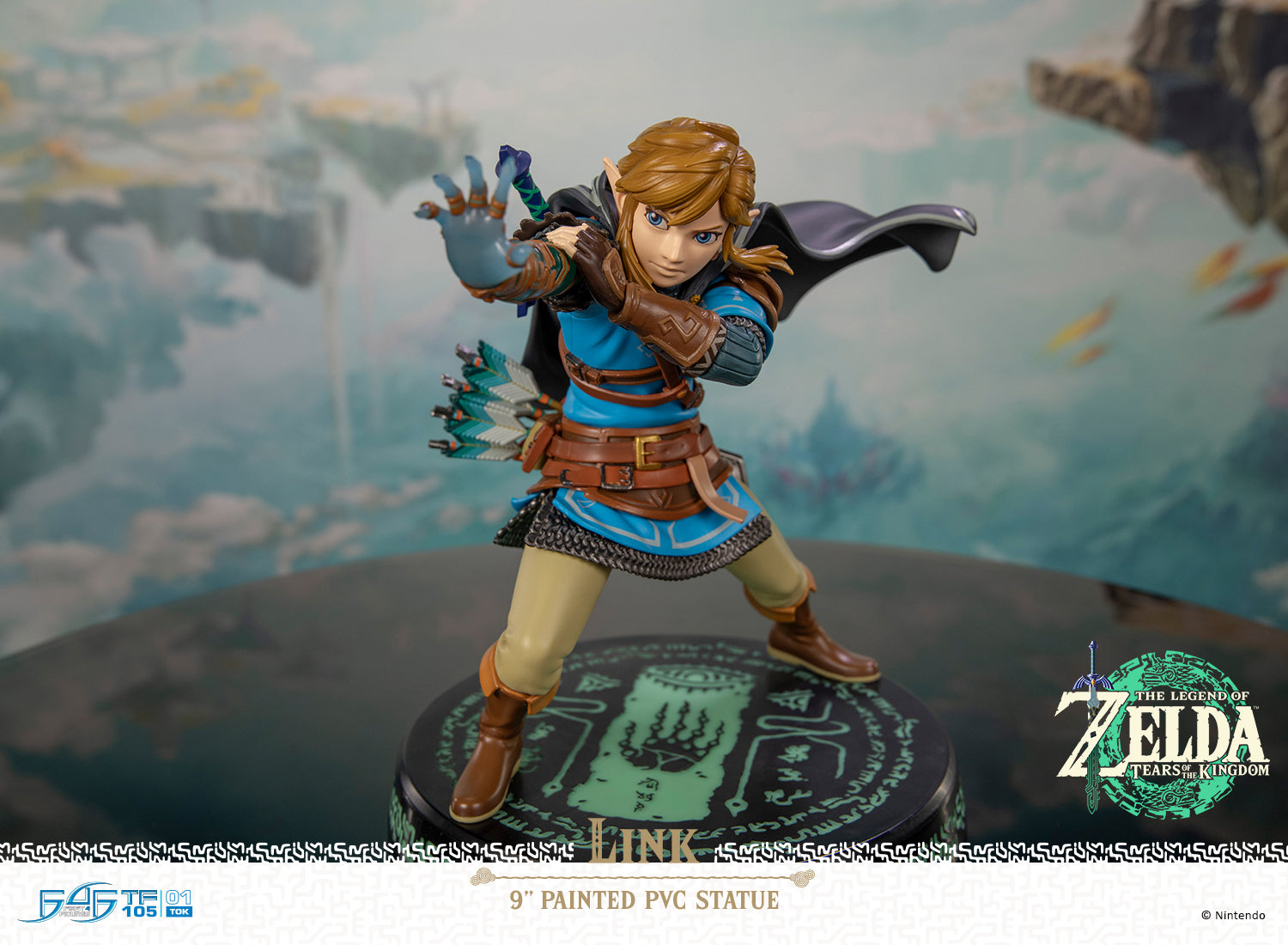 PRE-ORDER First 4 Figures - The Legend of Zelda: Tears of the Kingdom - Link 9 Inch Statue