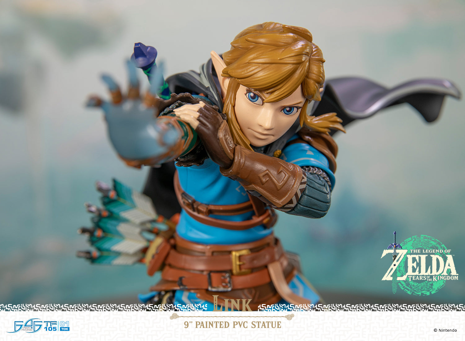 PRE-ORDER First 4 Figures - The Legend of Zelda: Tears of the Kingdom - Link 9 Inch Statue