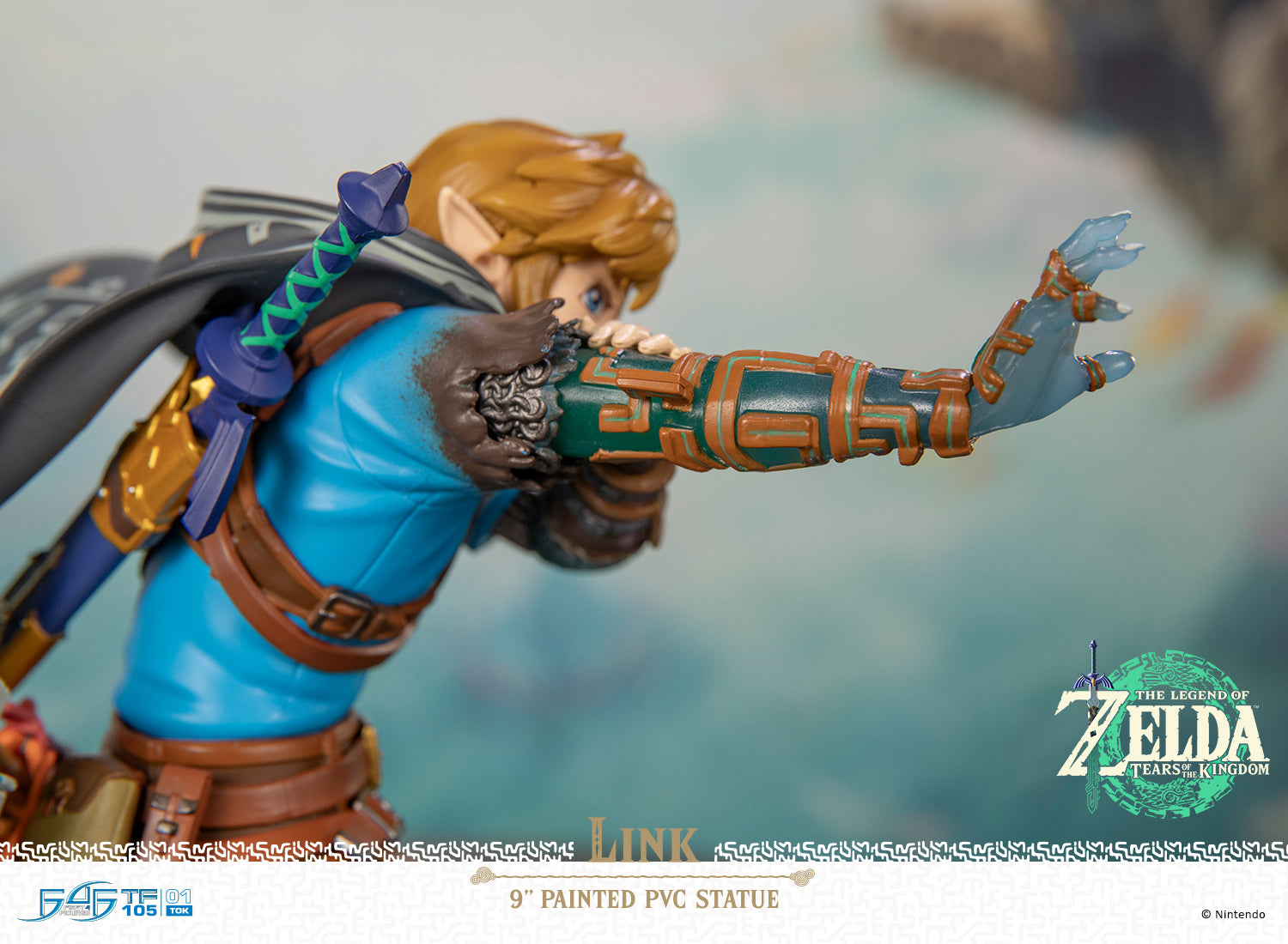 PRE-ORDER First 4 Figures - The Legend of Zelda: Tears of the Kingdom - Link 9 Inch Statue