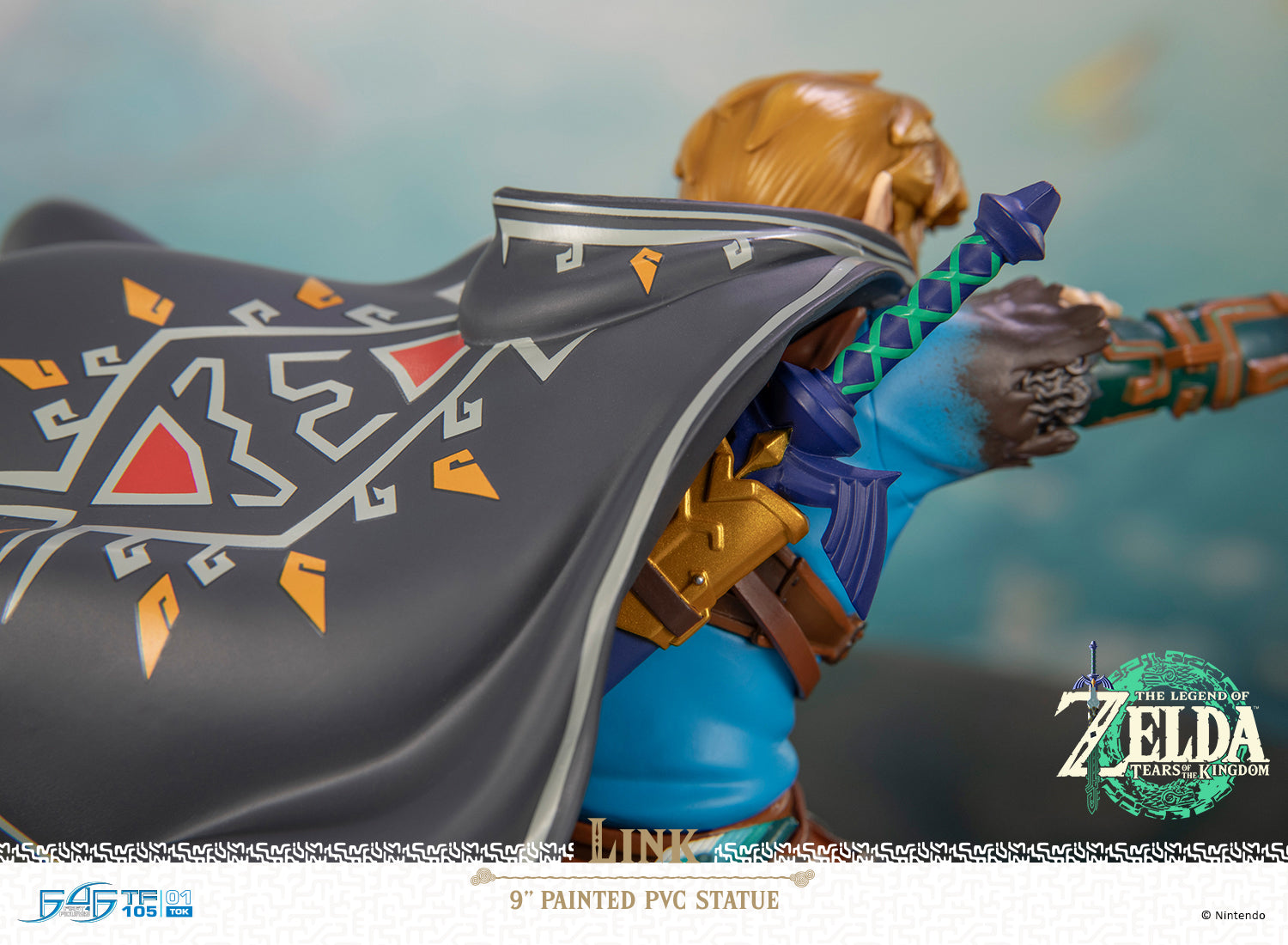 PRE-ORDER First 4 Figures - The Legend of Zelda: Tears of the Kingdom - Link 9 Inch Statue