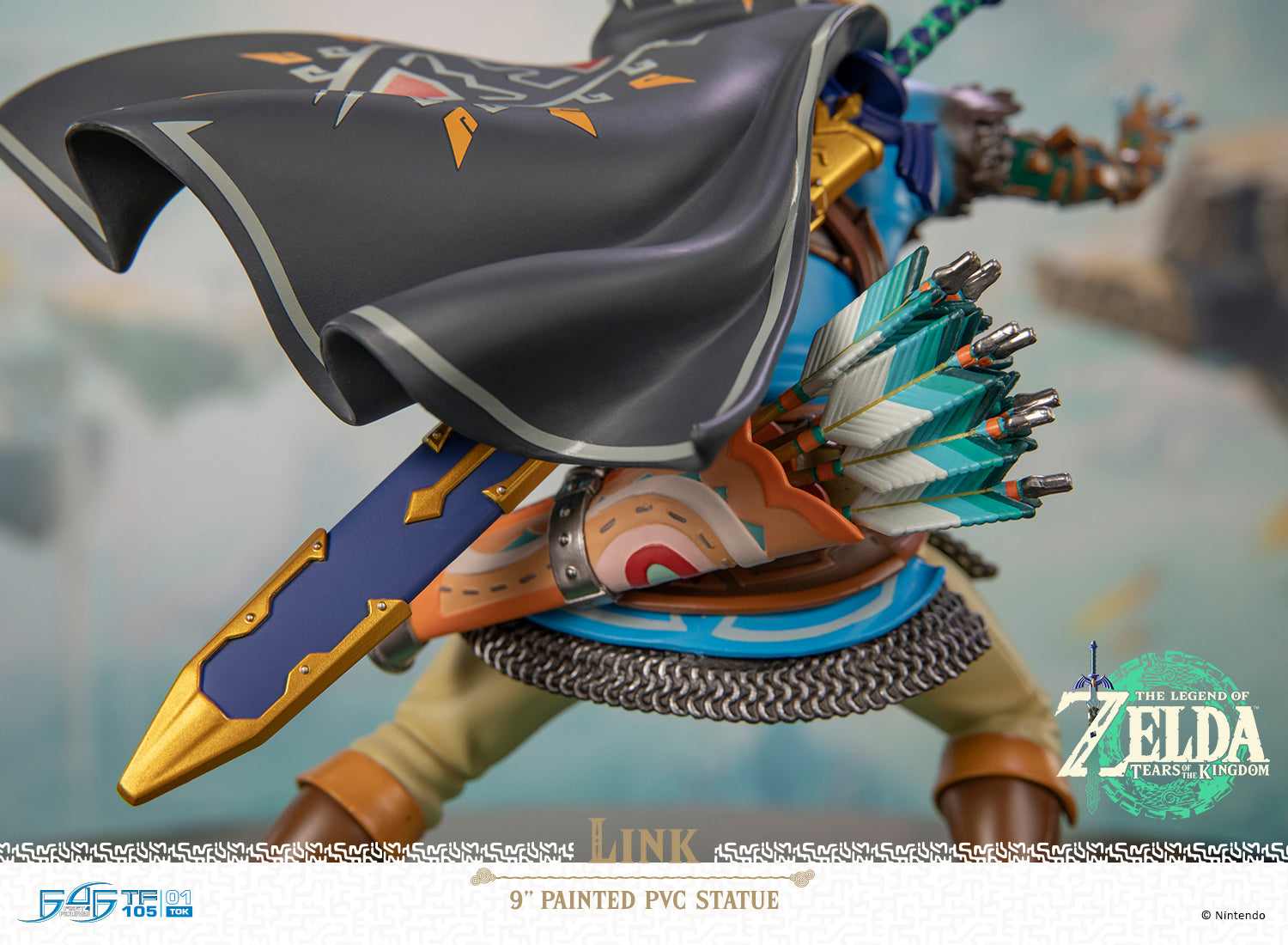PRE-ORDER First 4 Figures - The Legend of Zelda: Tears of the Kingdom - Link 9 Inch Statue