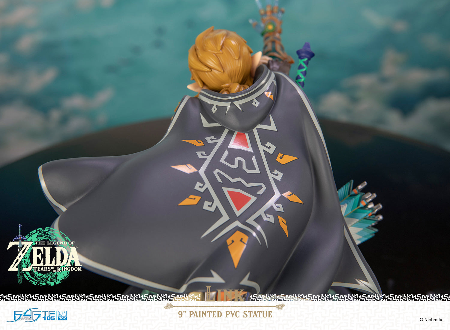 PRE-ORDER First 4 Figures - The Legend of Zelda: Tears of the Kingdom - Link 9 Inch Statue