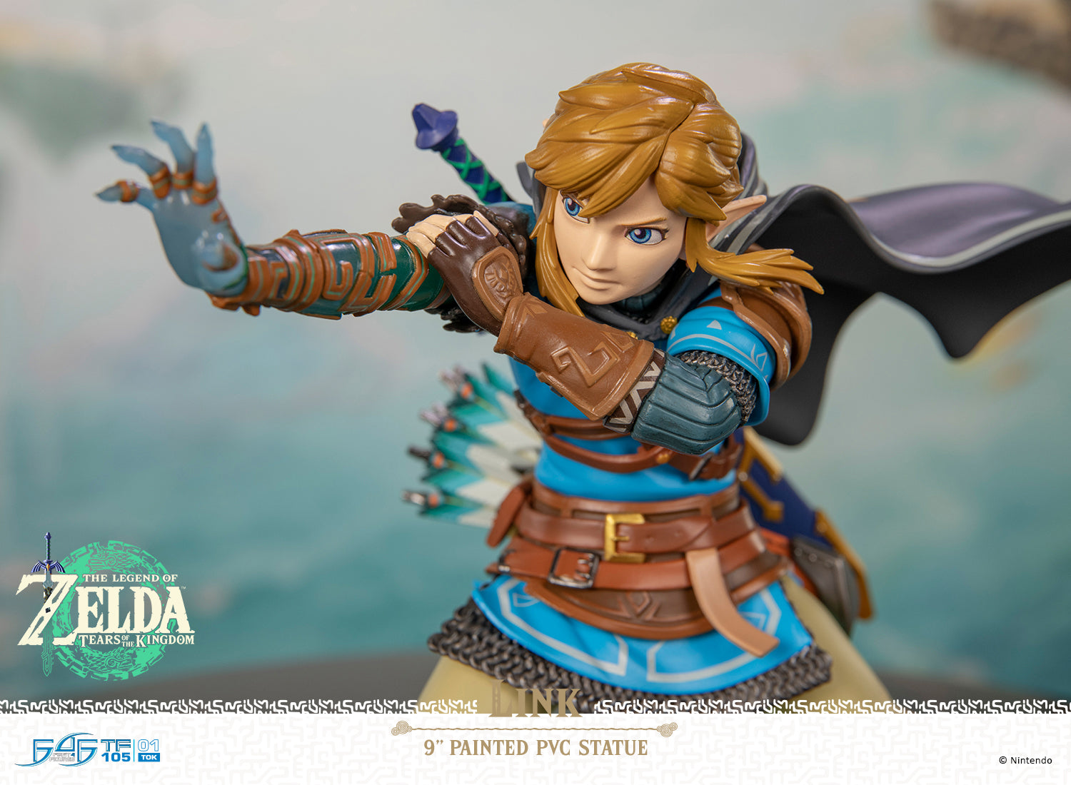 PRE-ORDER First 4 Figures - The Legend of Zelda: Tears of the Kingdom - Link 9 Inch Statue