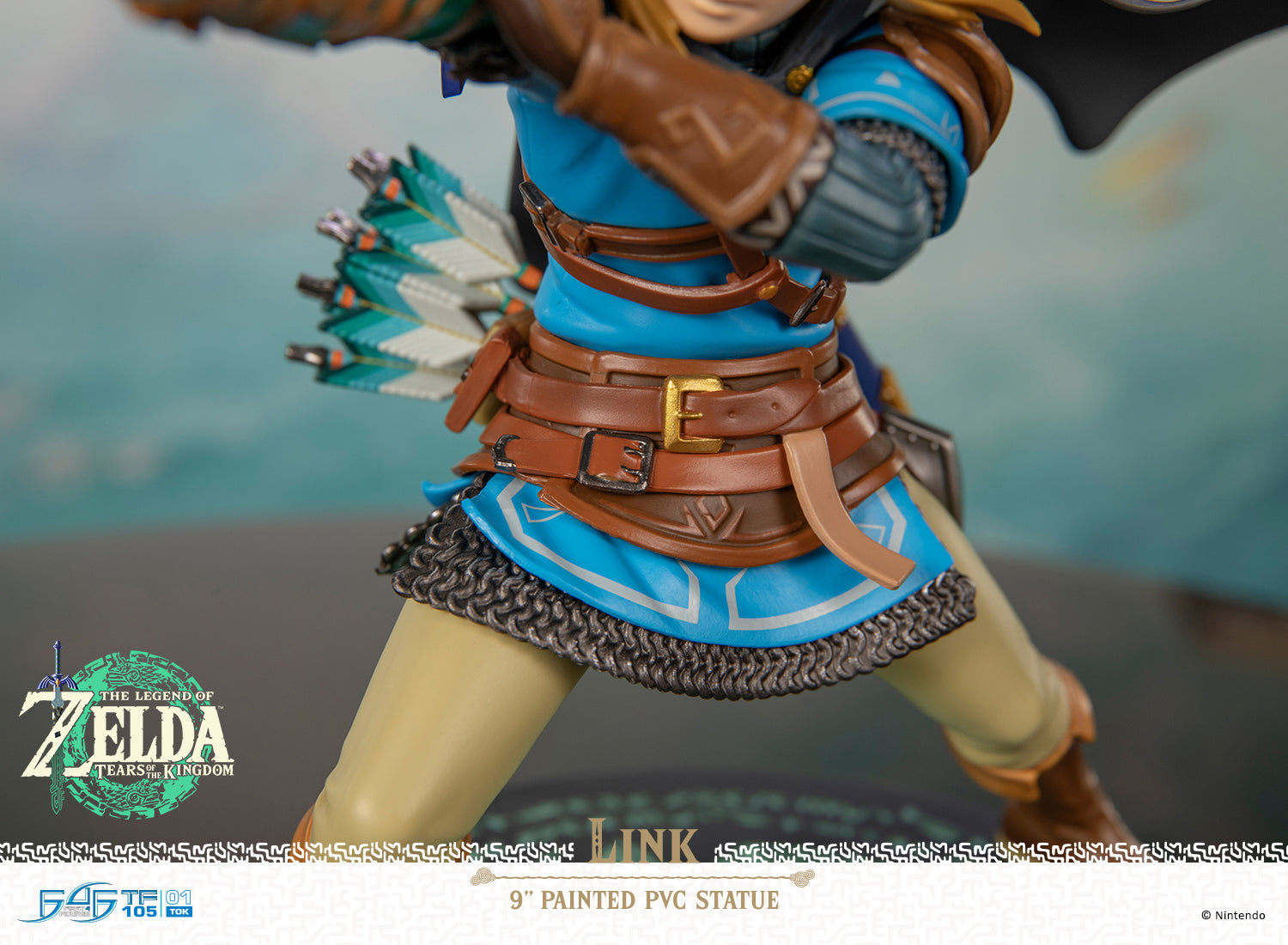 PRE-ORDER First 4 Figures - The Legend of Zelda: Tears of the Kingdom - Link 9 Inch Statue
