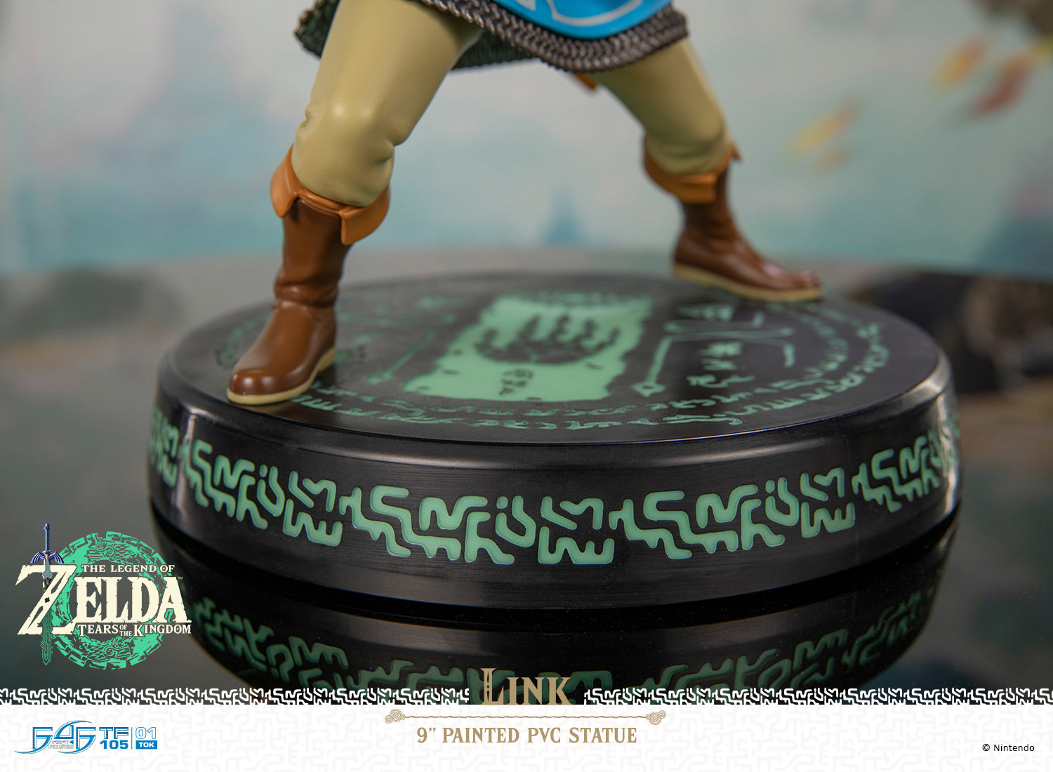 PRE-ORDER First 4 Figures - The Legend of Zelda: Tears of the Kingdom - Link 9 Inch Statue