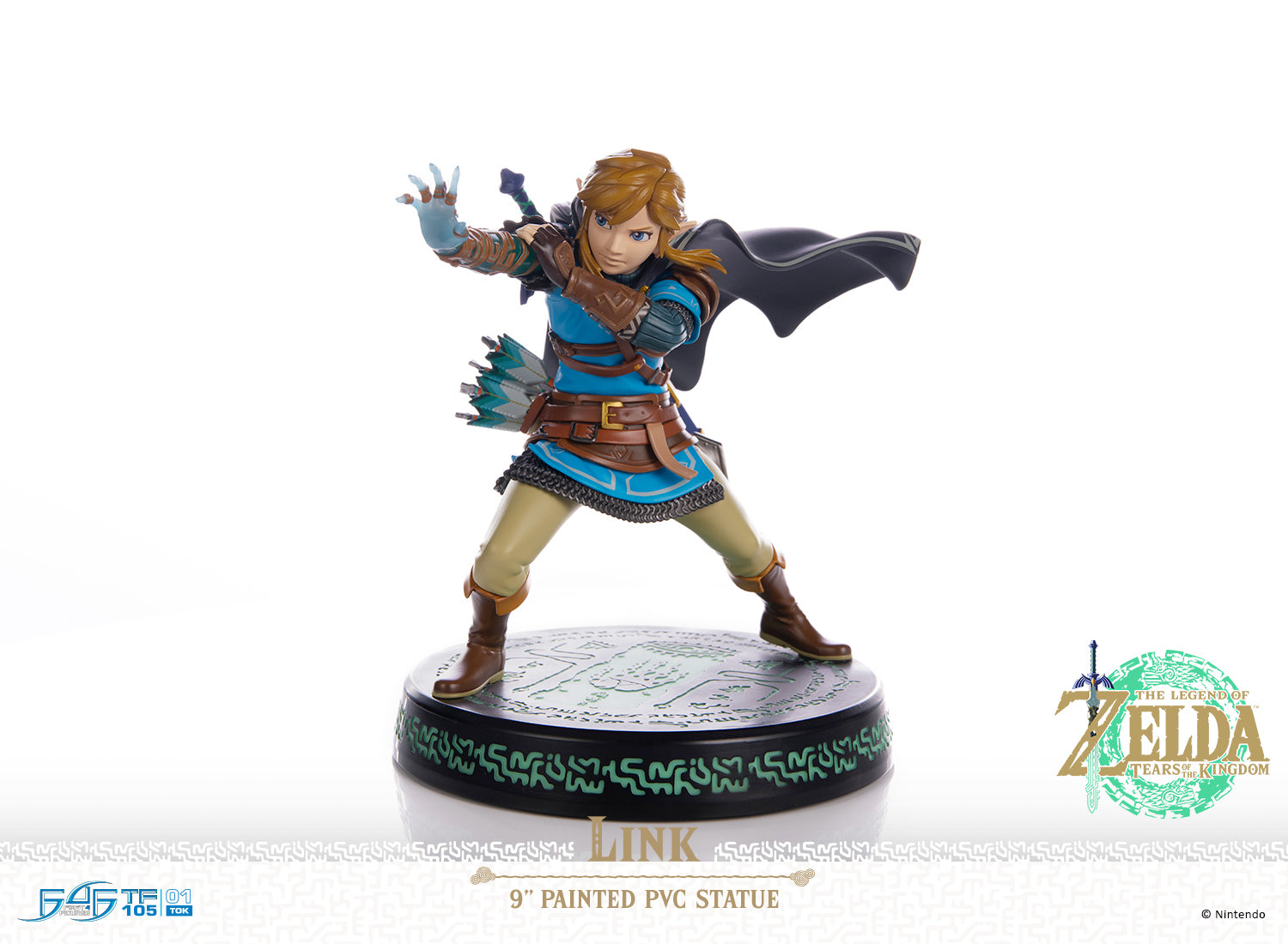 PRE-ORDER First 4 Figures - The Legend of Zelda: Tears of the Kingdom - Link 9 Inch Statue