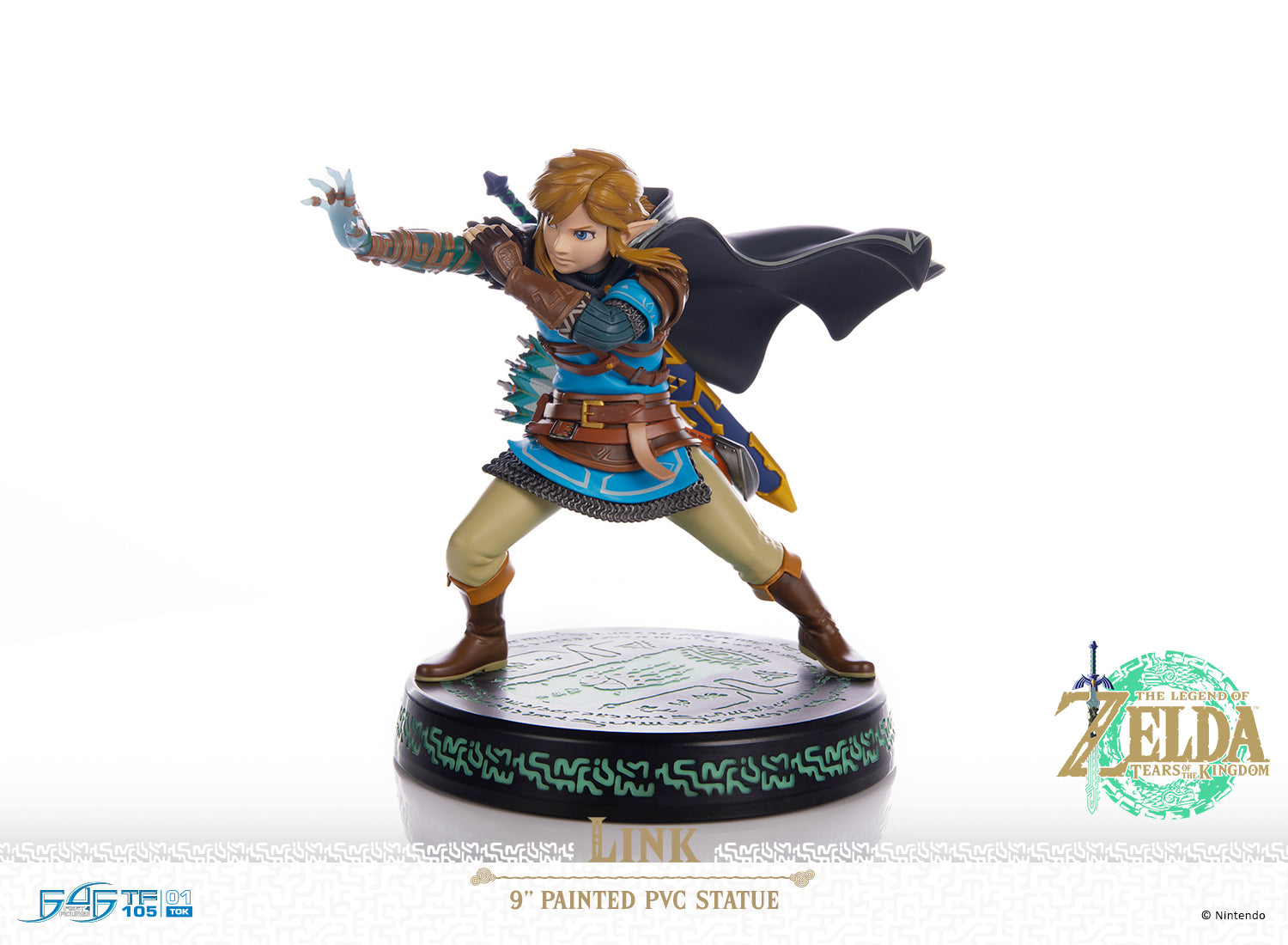 PRE-ORDER First 4 Figures - The Legend of Zelda: Tears of the Kingdom - Link 9 Inch Statue