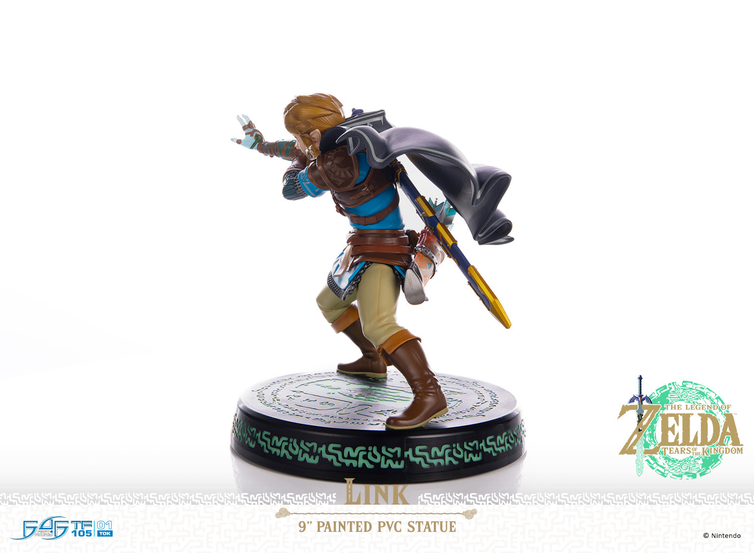 PRE-ORDER First 4 Figures - The Legend of Zelda: Tears of the Kingdom - Link 9 Inch Statue
