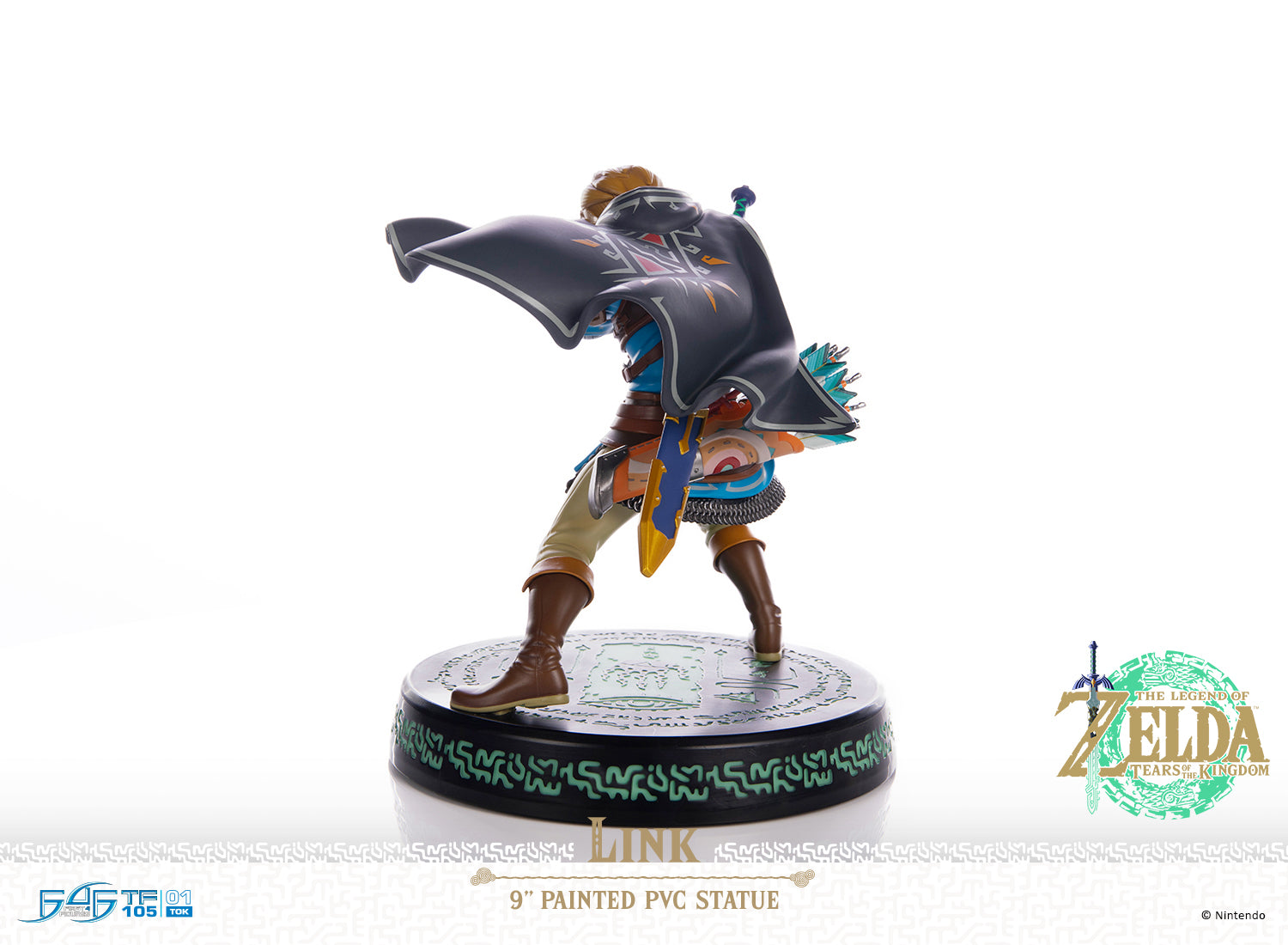 PRE-ORDER First 4 Figures - The Legend of Zelda: Tears of the Kingdom - Link 9 Inch Statue