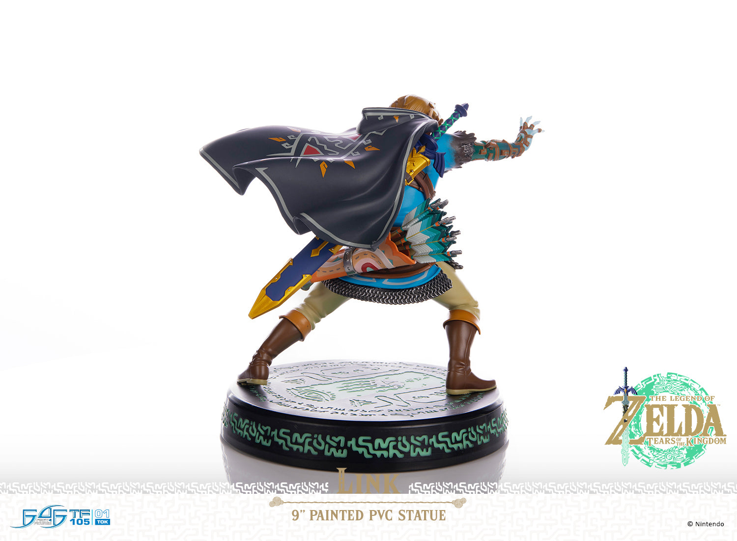 PRE-ORDER First 4 Figures - The Legend of Zelda: Tears of the Kingdom - Link 9 Inch Statue