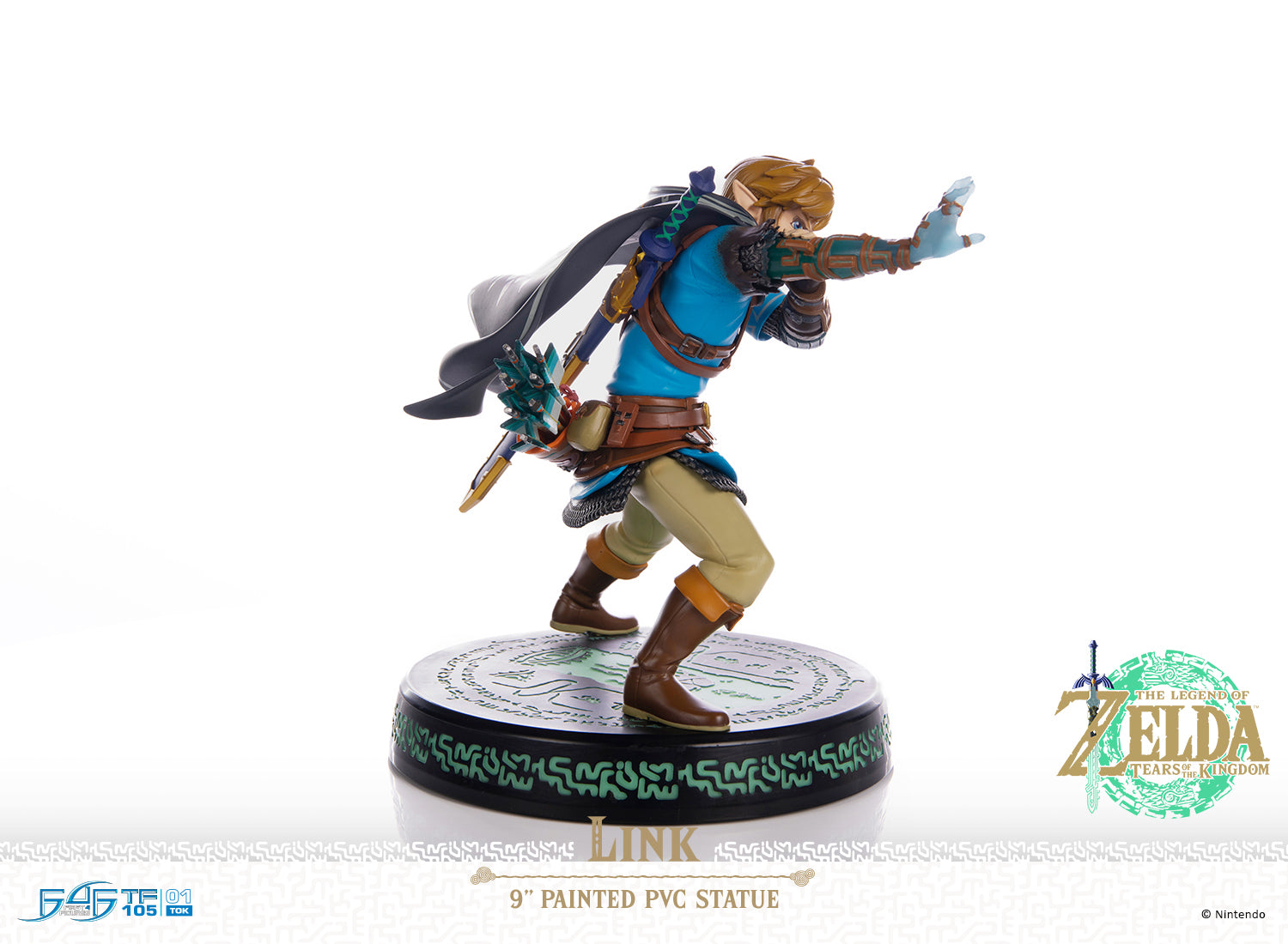 PRE-ORDER First 4 Figures - The Legend of Zelda: Tears of the Kingdom - Link 9 Inch Statue