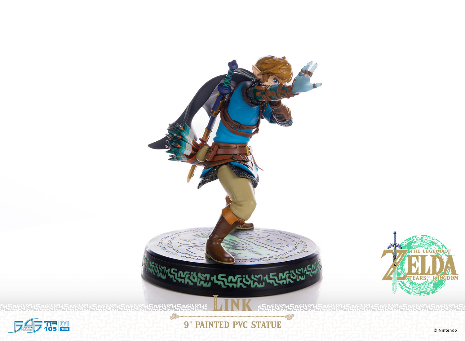 PRE-ORDER First 4 Figures - The Legend of Zelda: Tears of the Kingdom - Link 9 Inch Statue