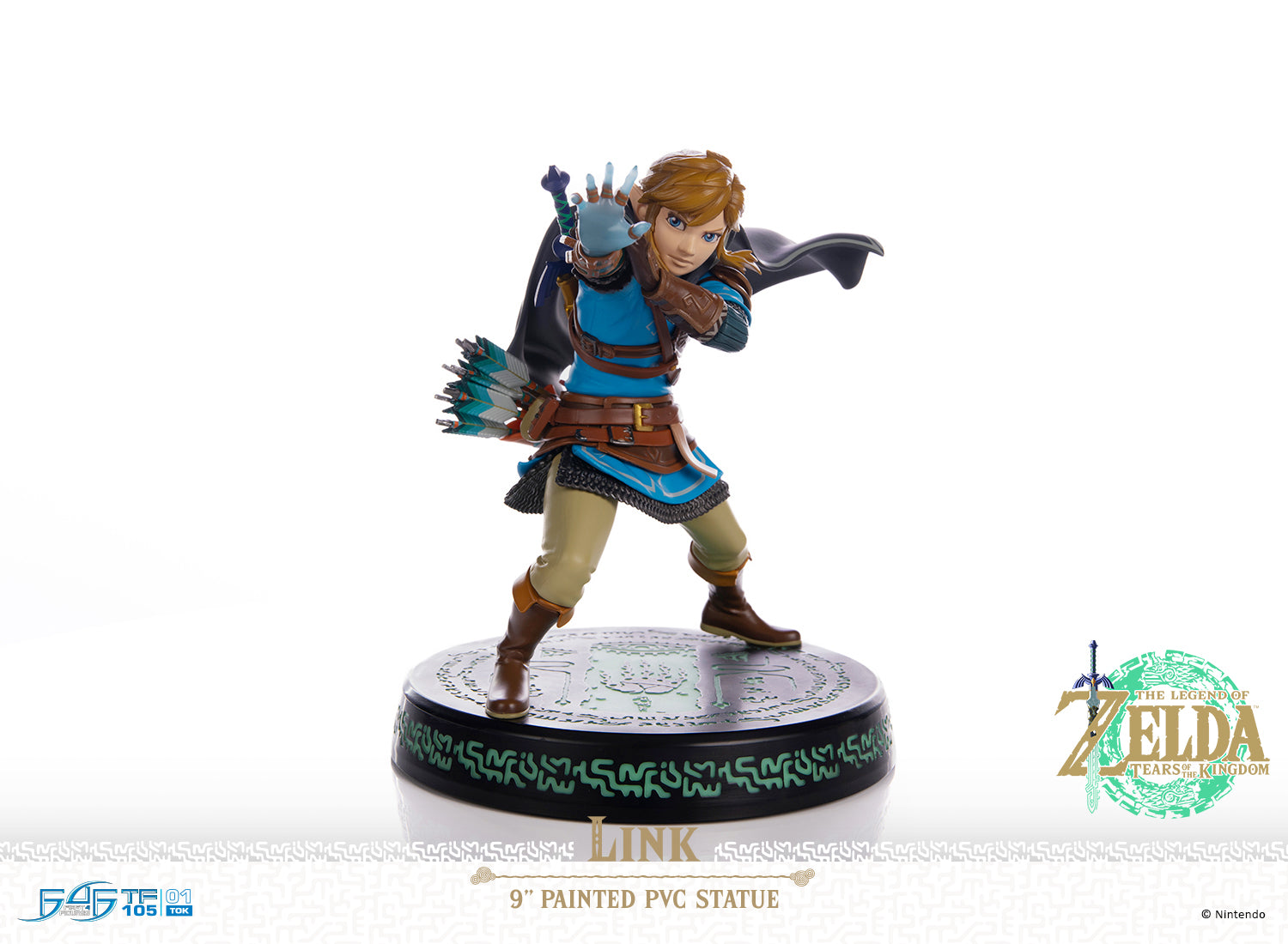 PRE-ORDER First 4 Figures - The Legend of Zelda: Tears of the Kingdom - Link 9 Inch Statue