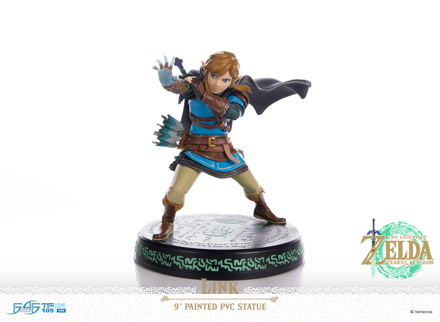 PRE-ORDER First 4 Figures - The Legend of Zelda: Tears of the Kingdom - Link 9 Inch Statue
