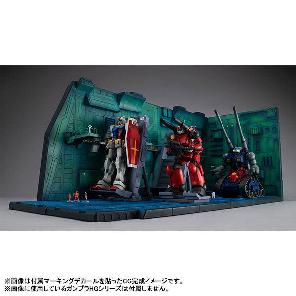 PRE-ORDER MegaHouse - Realistic Model Series - Mobile Suit Gundam - White Base Catapult Deck: Anime Edition 1/144