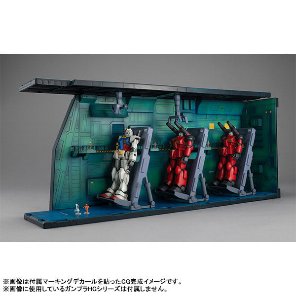 PRE-ORDER MegaHouse - Realistic Model Series - Mobile Suit Gundam - White Base Catapult Deck: Anime Edition 1/144