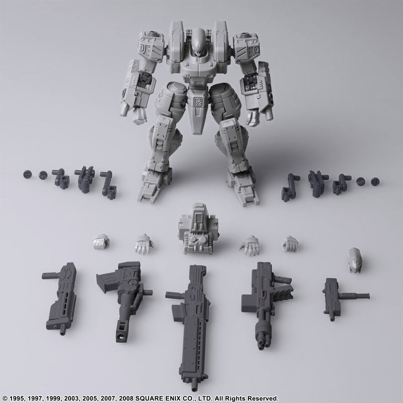 SPECIAL ORDER Front Mission Structure Arts - Type 90: Light Gray Ver. [Set of 4] [JP]