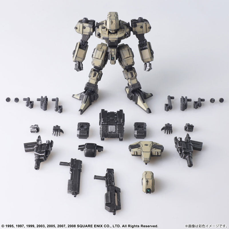 SPECIAL ORDER Front Mission Structure Arts - Gust: Light Gray Ver. [Set of 4] [JP]