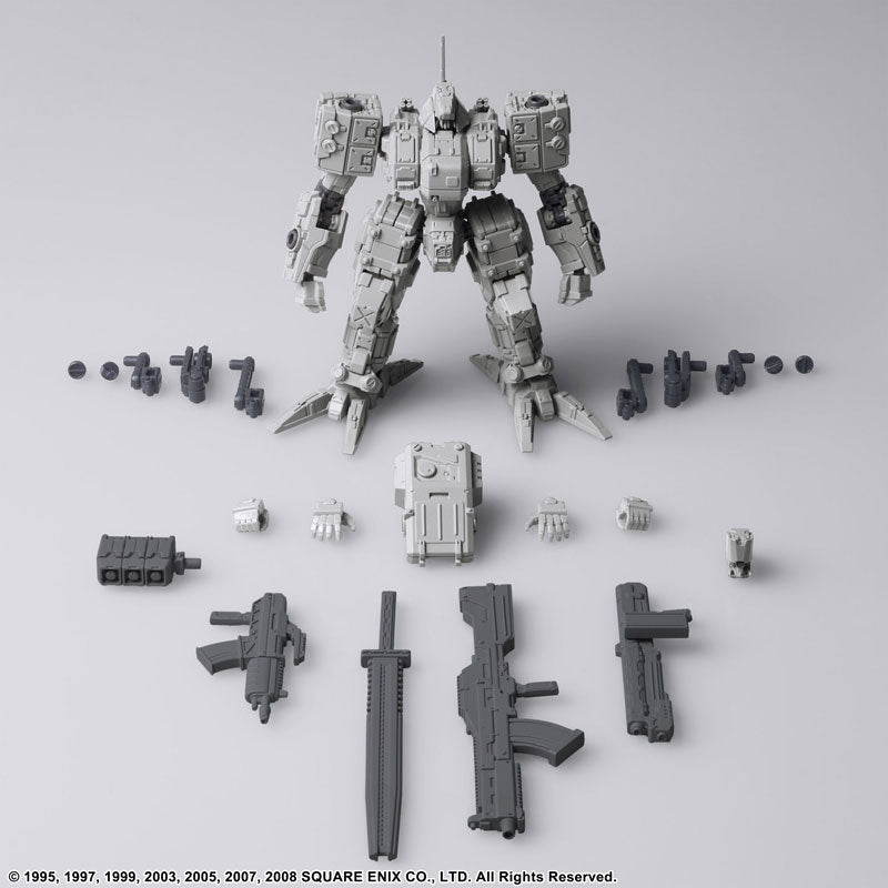 SPECIAL ORDER Front Mission Structure Arts - Grille Sechs: Light Gray Ver. [Set of 4] [JP]