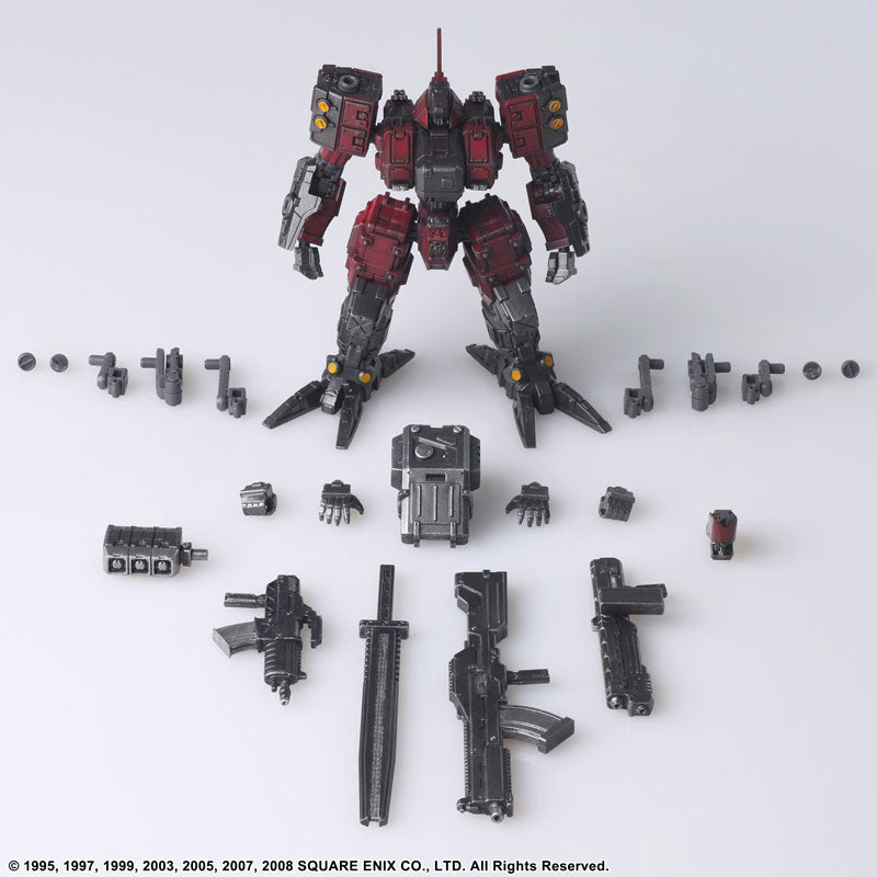 SPECIAL ORDER Front Mission Structure Arts - Grille Sechs: Light Gray Ver. [Set of 4] [JP]