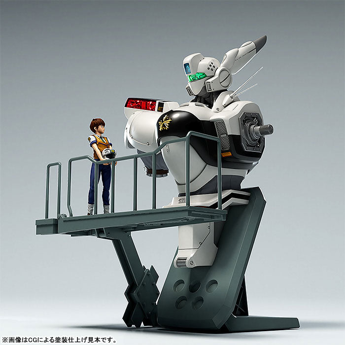 PRE-ORDER Max Factory - PLAMAX MF-75: minimum factory Machine Bust Collection - Mobile Police Patlabor - Noa Izumi with Alphonse 1/20