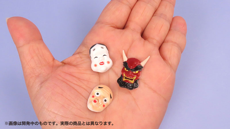 SPECIAL ORDER DIG - Pripra Masks for Figures - Japanese Style 1/12 [JP]