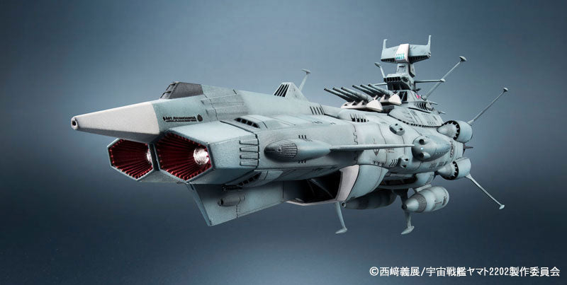 PRE-ORDER Bandai - Kikan Taizen - Space Battleship Yamato 2202: Warriors of Love (Star Blazers) - Earth Federation Andromeda 1st Ship Andromeda: Reproduction Ver. 1/2000
