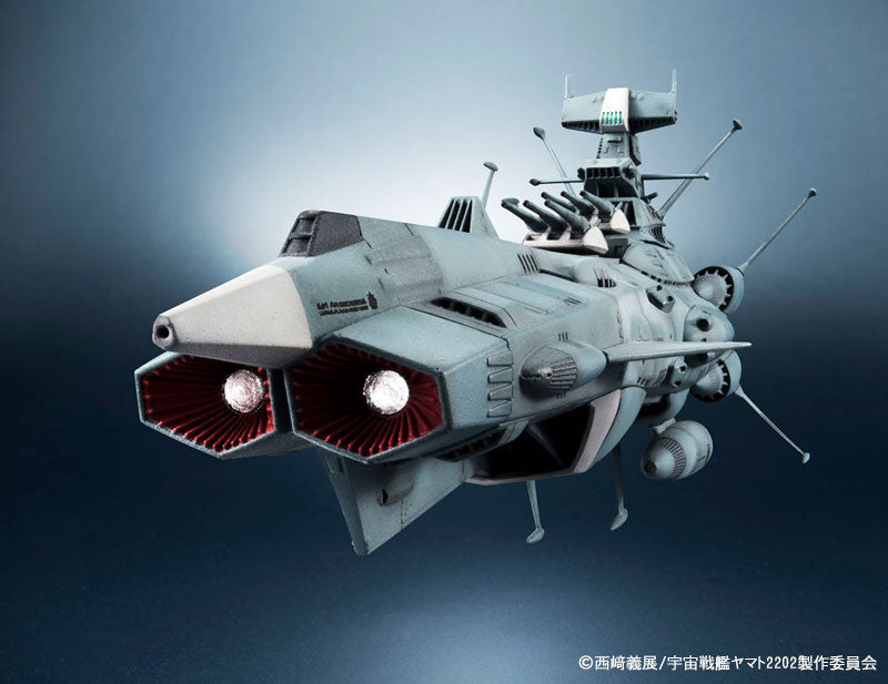 PRE-ORDER Bandai - Kikan Taizen - Space Battleship Yamato 2202: Warriors of Love (Star Blazers) - Earth Federation Andromeda 1st Ship Andromeda: Reproduction Ver. 1/2000