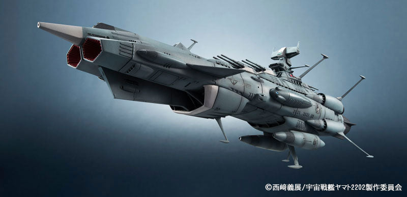 PRE-ORDER Bandai - Kikan Taizen - Space Battleship Yamato 2202: Warriors of Love (Star Blazers) - Earth Federation Andromeda 1st Ship Andromeda: Reproduction Ver. 1/2000