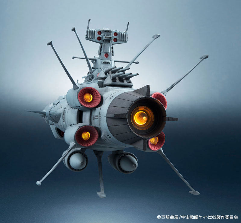 PRE-ORDER Bandai - Kikan Taizen - Space Battleship Yamato 2202: Warriors of Love (Star Blazers) - Earth Federation Andromeda 1st Ship Andromeda: Reproduction Ver. 1/2000