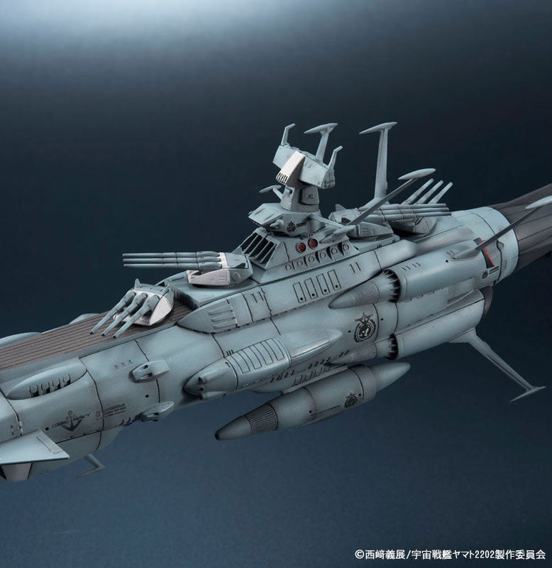 PRE-ORDER Bandai - Kikan Taizen - Space Battleship Yamato 2202: Warriors of Love (Star Blazers) - Earth Federation Andromeda 1st Ship Andromeda: Reproduction Ver. 1/2000