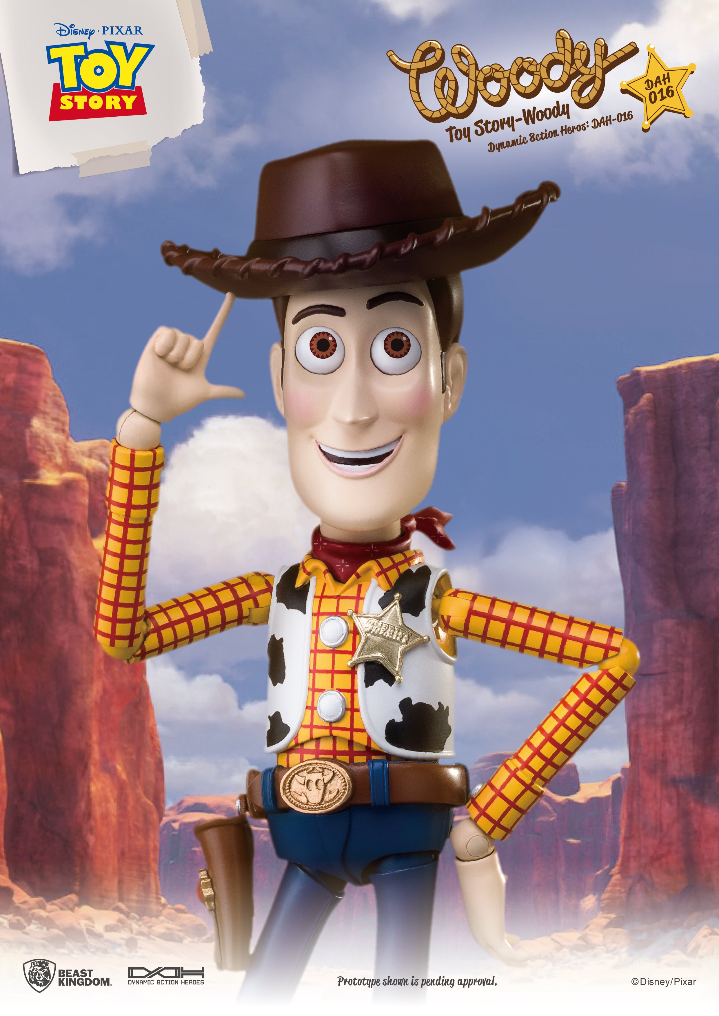 PRE-ORDER Dynamic 8action Heroes - Toy Story - Woody [2023-Q4 Release]