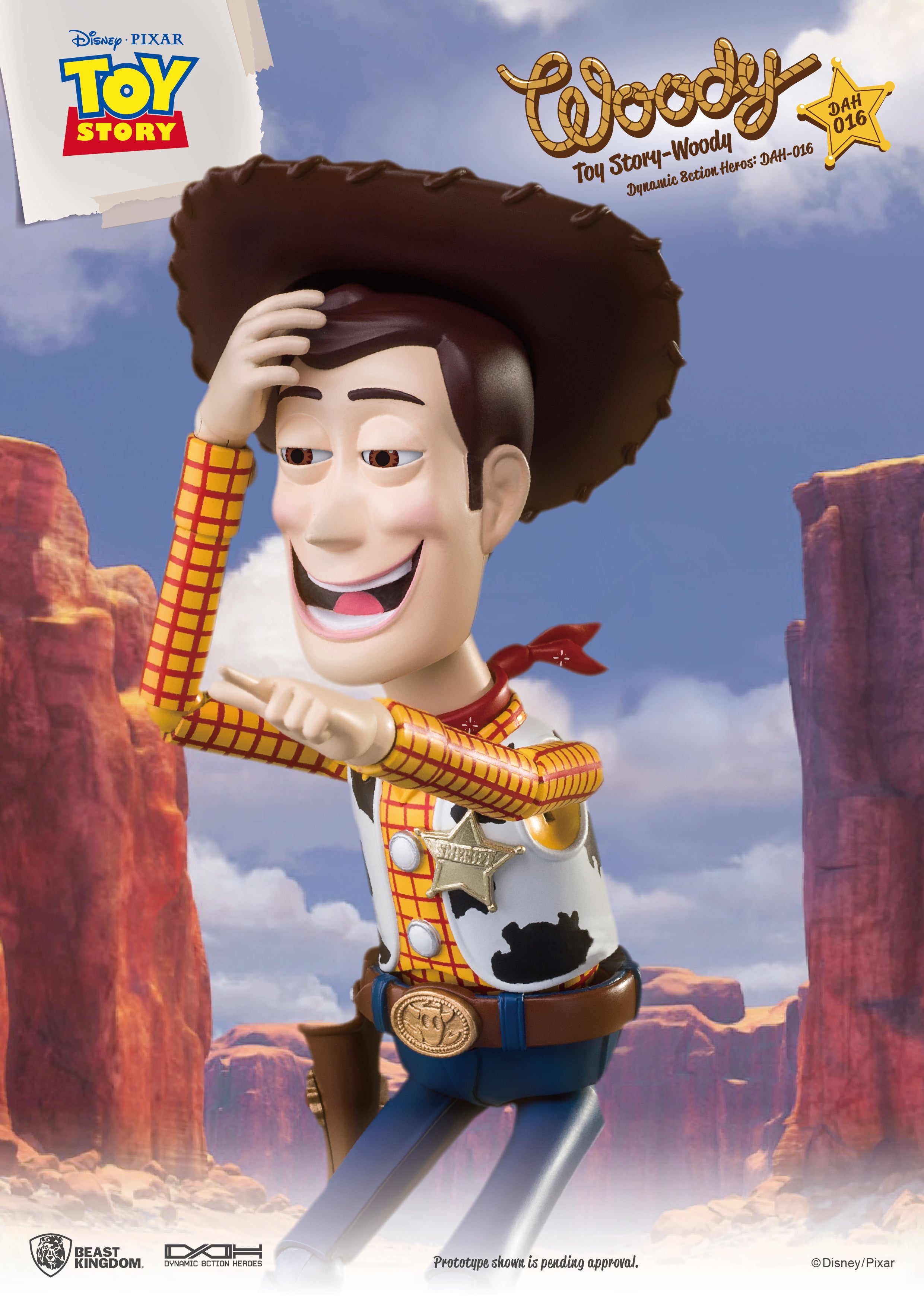 PRE-ORDER Dynamic 8action Heroes - Toy Story - Woody [2023-Q4 Release]