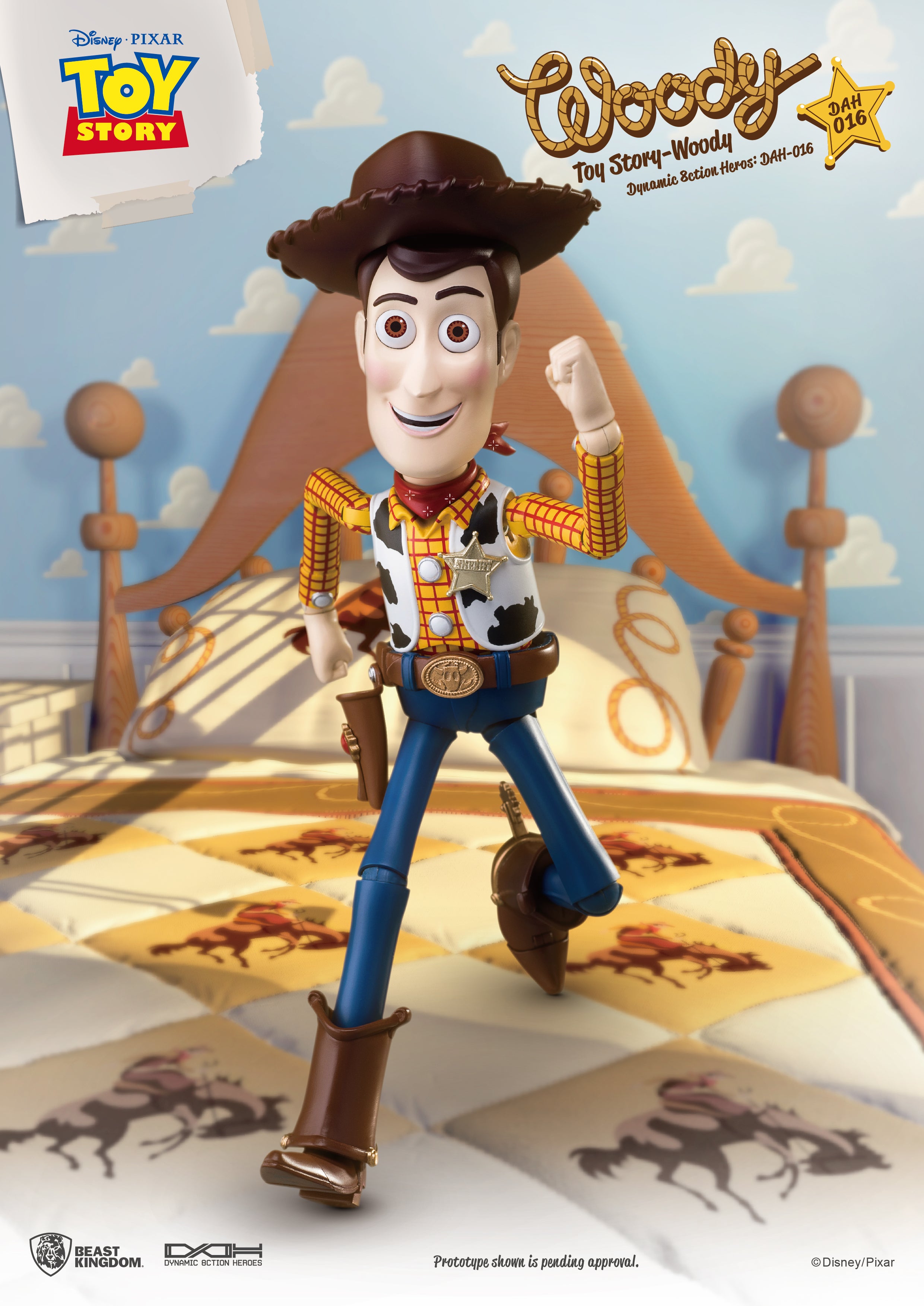PRE-ORDER Dynamic 8action Heroes - Toy Story - Woody [2023-Q4 Release]