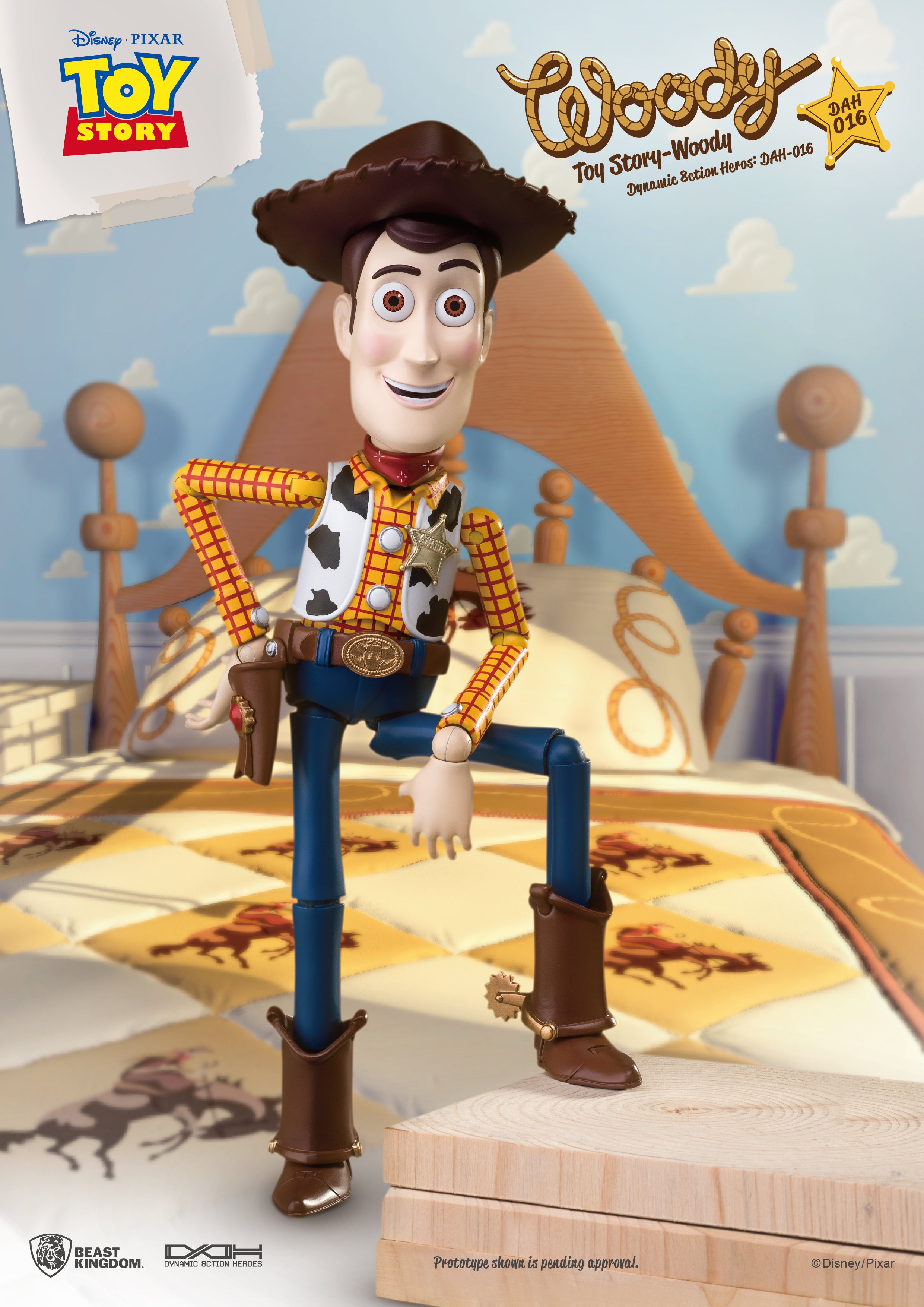 PRE-ORDER Dynamic 8action Heroes - Toy Story - Woody [2023-Q4 Release]