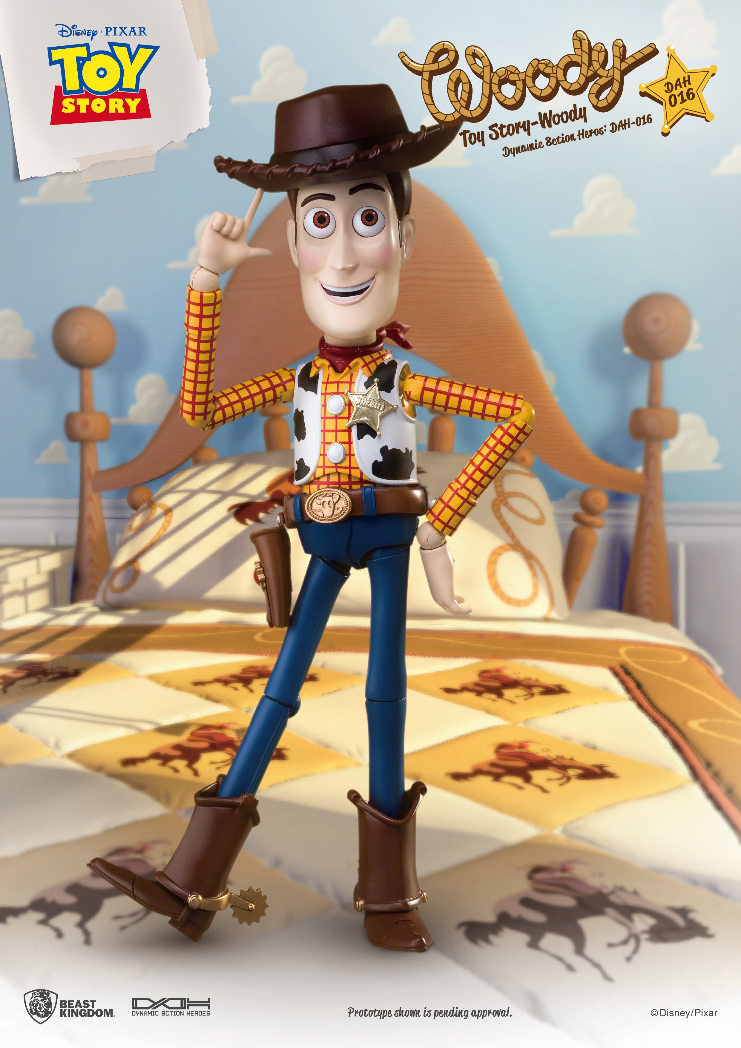 PRE-ORDER Dynamic 8action Heroes - Toy Story - Woody [2023-Q4 Release]