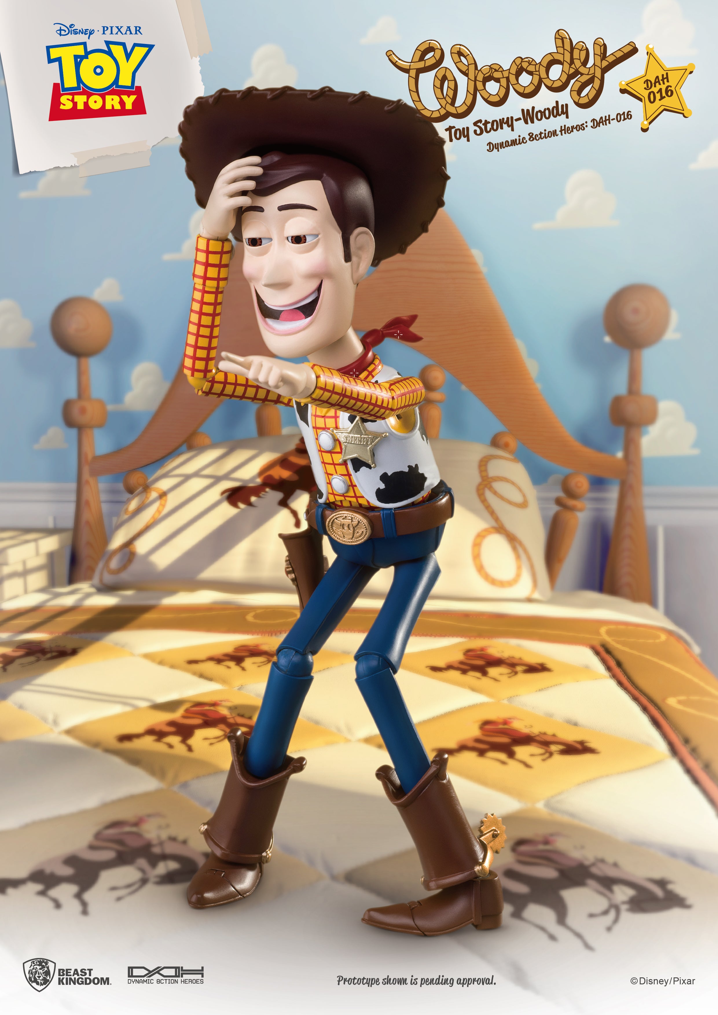 PRE-ORDER Dynamic 8action Heroes - Toy Story - Woody [2023-Q4 Release]