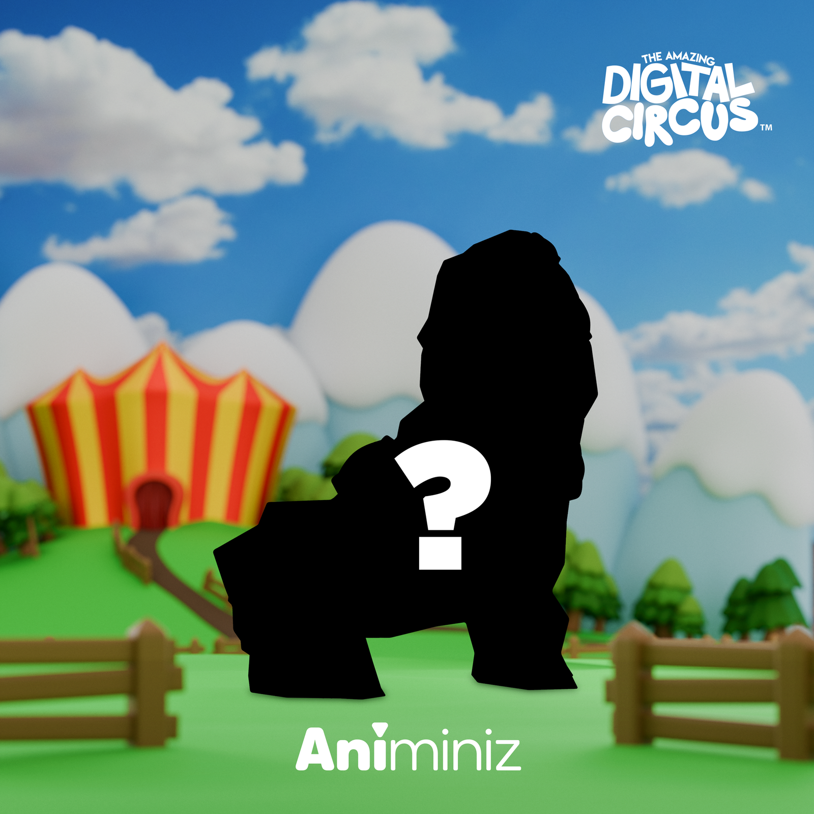 BACK ORDER Glitch - Animiniz - The Amazing Digital Circus - Main Character Series Blindbox [Box of 8]