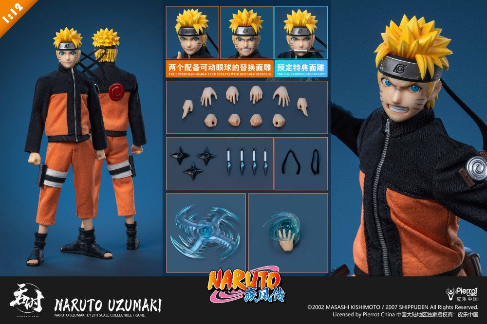PRE-ORDER TUNSHI STUDIO - Naruto Shippuden - Naruto Uzumaki 1/12