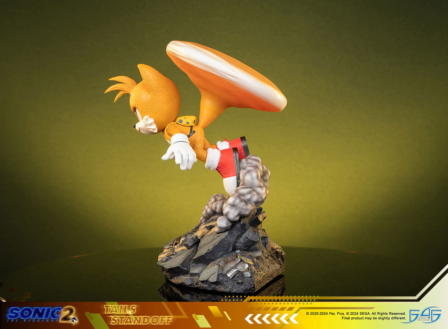 PRE-ORDER First4Figures - Sonic the Hedgehog 2 -  Tails Standoff