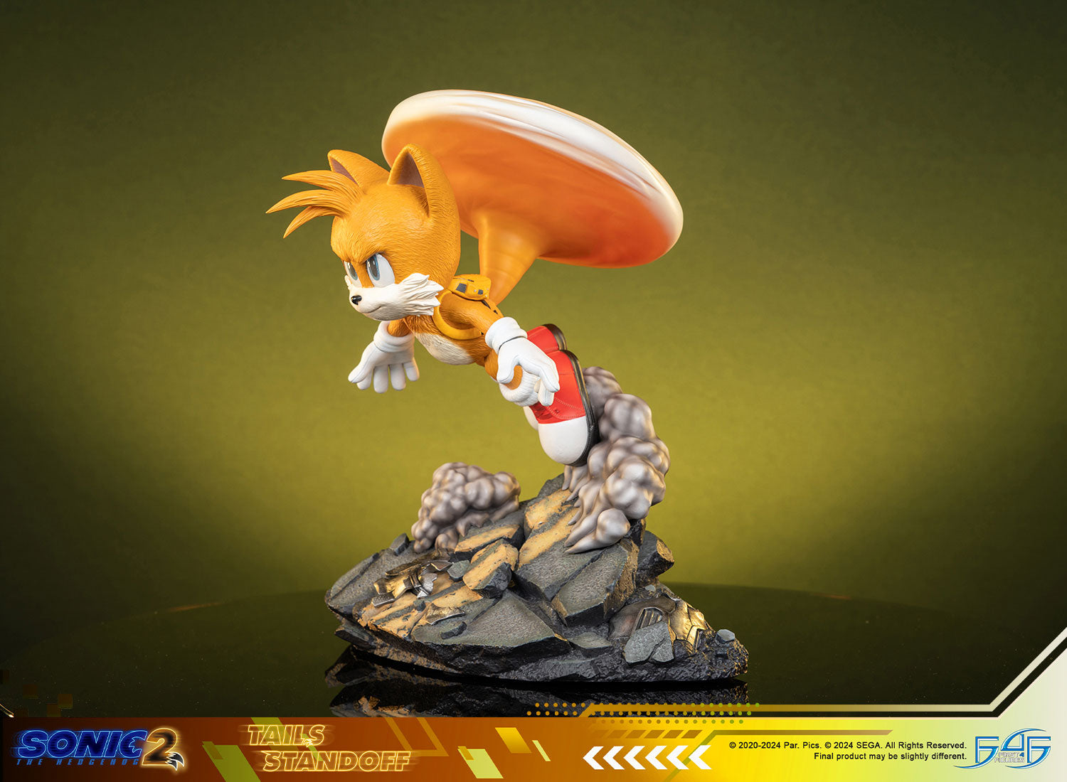 PRE-ORDER First4Figures - Sonic the Hedgehog 2 -  Tails Standoff